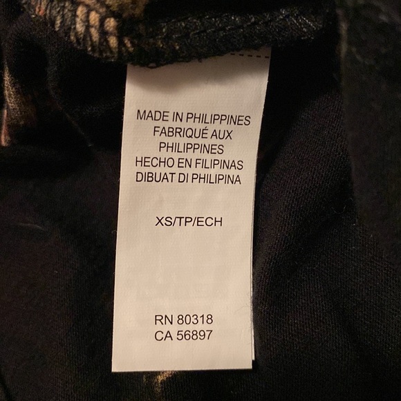 Lucky Brand Floral Bolero Style Three Quarter Sleeve Top - Picture 11 of 12